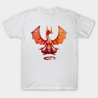 A Dragon Meditating T-Shirt